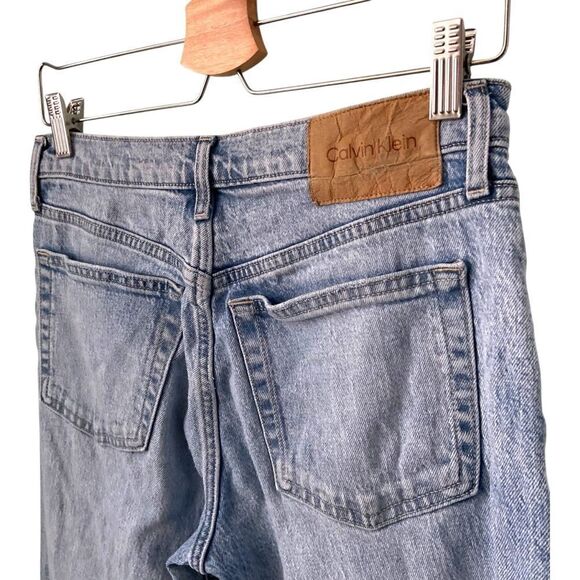 Calvin Klein Vintage Vibe Classic Blue Denim Original Straight Jeans in W26 - Picture 10 of 12